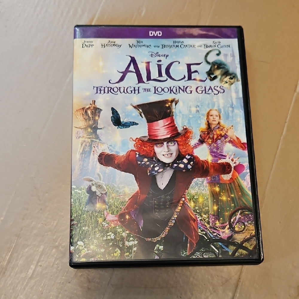 Disney Alice Through the Looking Glass DVD